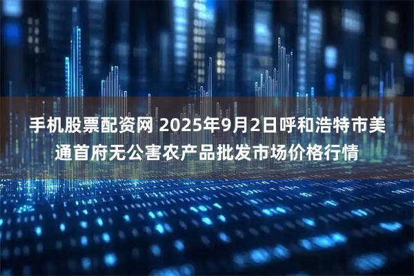 手机股票配资网 2025年9月2日呼和浩特市美通首府无公害农产品批发市场价格行情