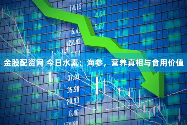 金股配资网 今日水素：海参，营养真相与食用价值